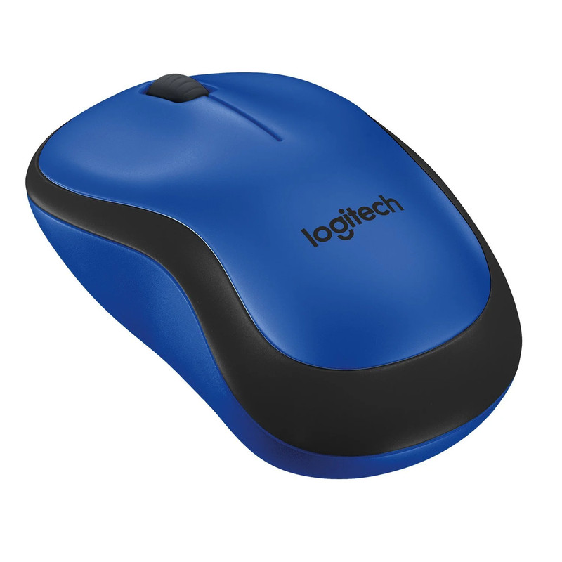 Logitech M220 Silent Wireless Optical Mouse - Blue - فأرة